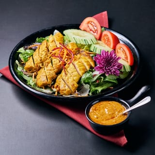 Chicken Satay Salad